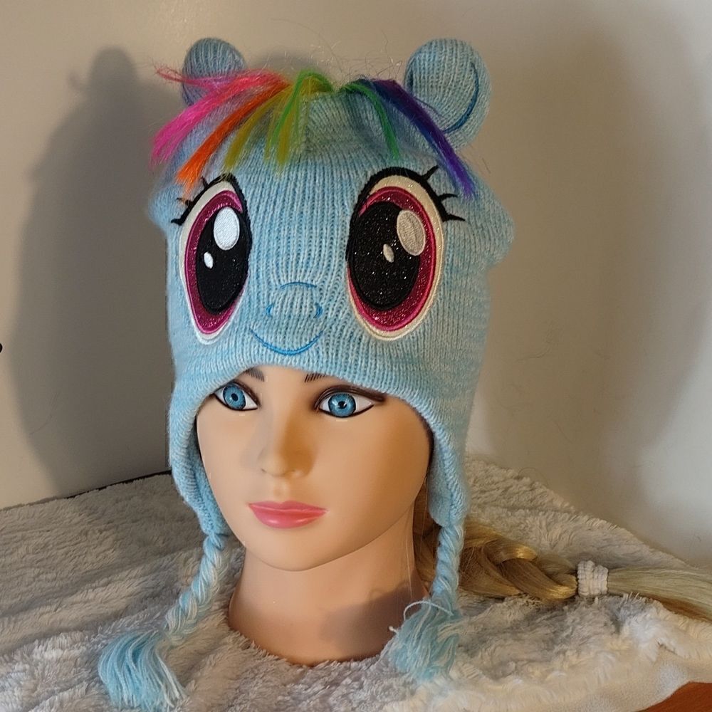 My Little Pony Rainbow Ear Flap Beanie